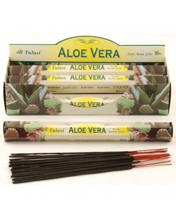 Vonné tyčinky Tulasi Classics  - Aloe Vera