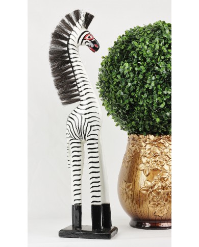 Drevená Dekorácia Zebra Anna