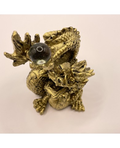 Soška Feng Shui - Drak s perlou