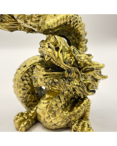 Soška Feng Shui - Drak s perlou