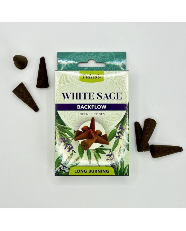 Vonné kužele Tulasi - White Sage