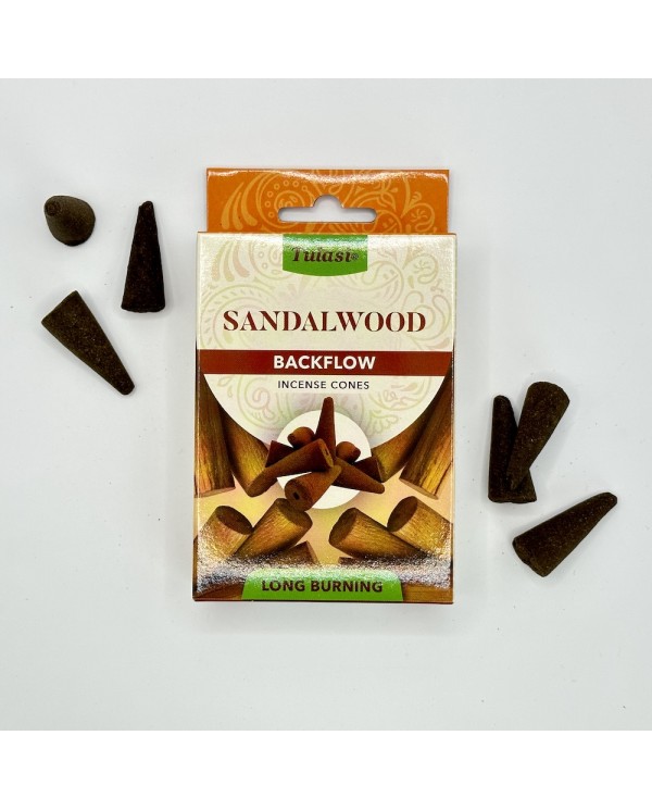 Vonné kužele Tulasi - Sandalwood