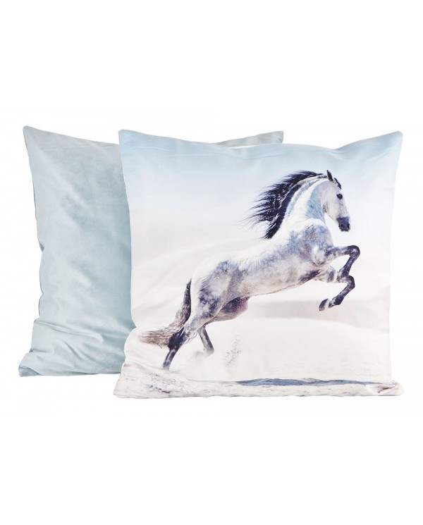 Obliečka na vankúš - Duo set biely kôň