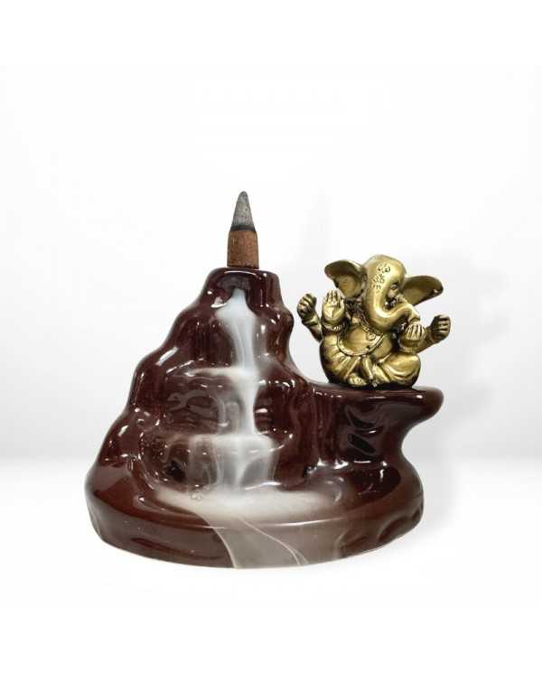 Stojan na vonné kužele - Tečúci dym - Gáneša 2