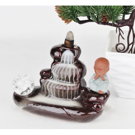 Stojan na vonné kužele - Tečúci dym - Fontána 2