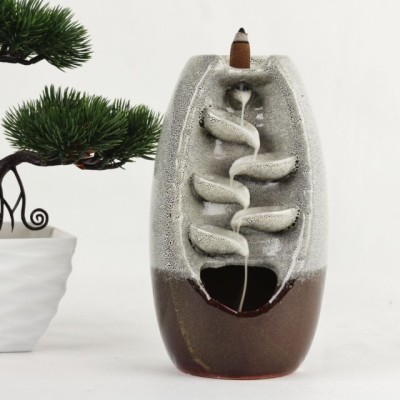 Stojan na vonné kužele - Tečúci dym - Pokojná rieka