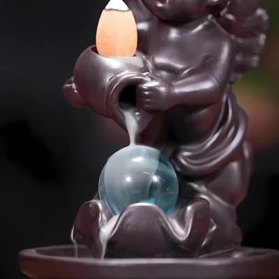 Stojan na vonné kužele - Tečúci dym - Anjel