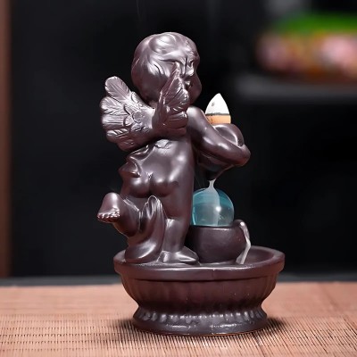 Stojan na vonné kužele - Tečúci dym - Anjel