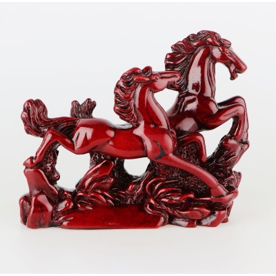 Soška Feng Shui – Bežiace kone