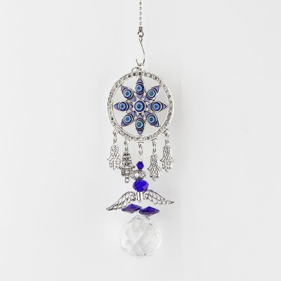 Prívesky – Alahovo oko s Ruky Fatimi krídla a krištáľ