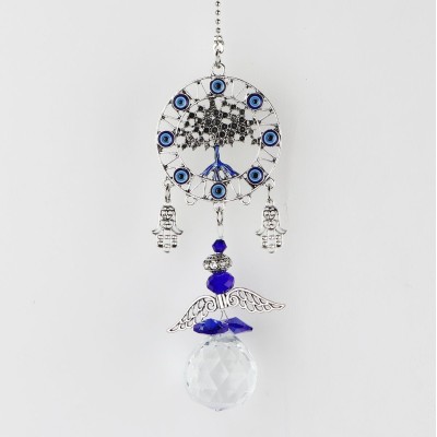 Prívesky Alahovo oko so Stromom života Ruky Fatimi krídla a krištáľ  | Dekordomu.cz