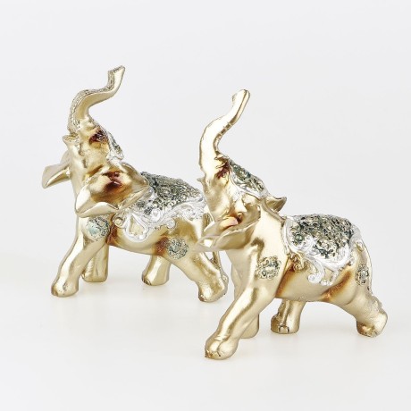 Soška Feng Shui - Sloní pár Arana a Arak