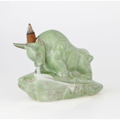 Stojan na vonné kužele - Tečúci dym - Býk