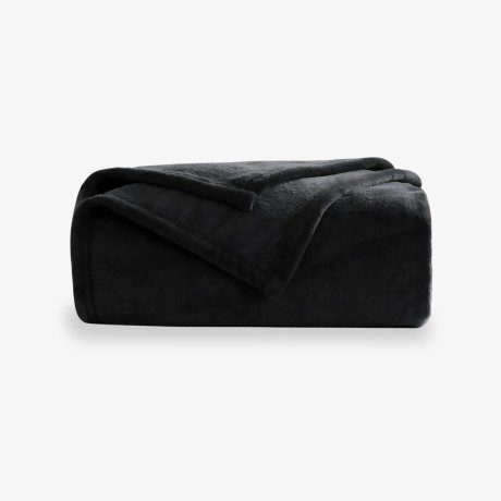 Plyšová deka Värme - Black