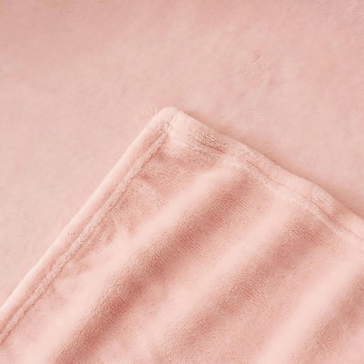 Plyšová deka Värme - Pink Rose