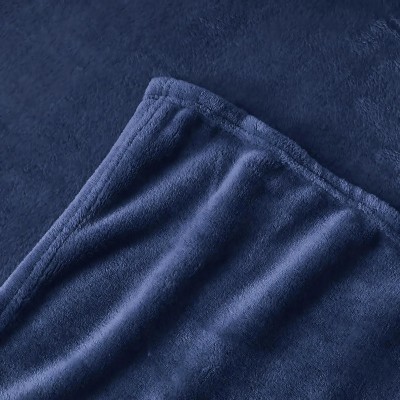 Plyšová deka Värme - Royal Blue