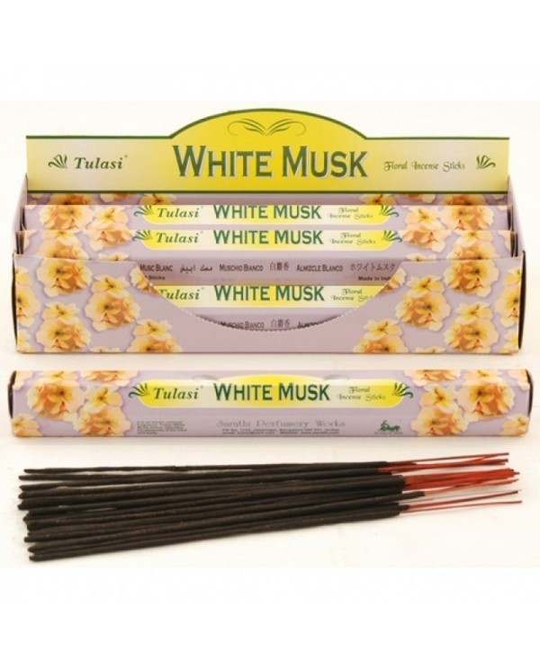 Vonné tyčinky Tulasi Classics - White Musk