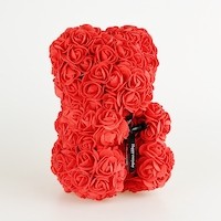Medvedík z ruží – 25 cm